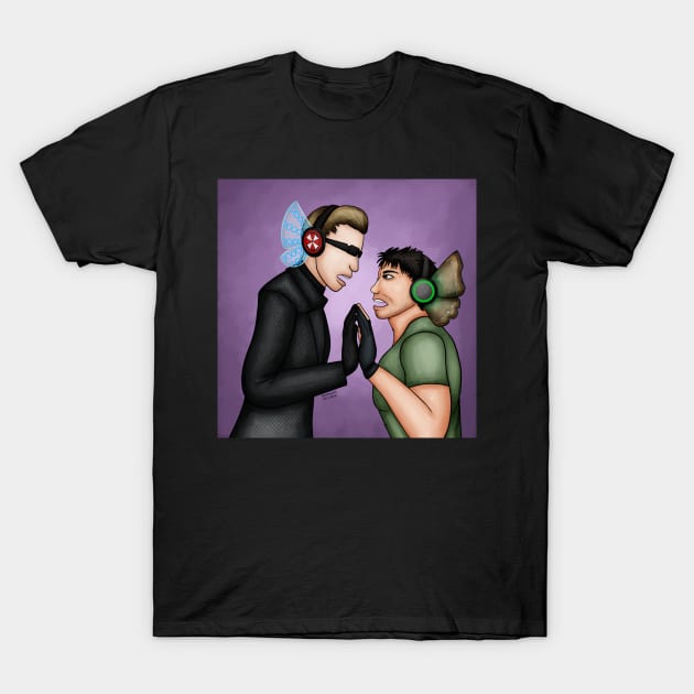 Wesker x Redfield T-Shirt by Blackmoonrose13